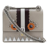 Secondhand Fendi Vitello Liberty Lucido Catalan Small Mirror Hypnoteyes Studded Kan I Crossbody