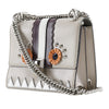 Secondhand Fendi Vitello Liberty Lucido Catalan Small Mirror Hypnoteyes Studded Kan I Crossbody