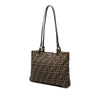 Secondhand Fendi Zucca Canvas Shoulder Bag