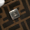 Secondhand Fendi Zucca Canvas Shoulder Bag