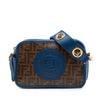 Secondhand Fendi Zucca Coated Canvas FF Logo Camera Bag
