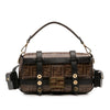 Secondhand Fendi Zucca Glazed Fabric Cage Baguette