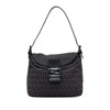 Secondhand Fendi Zucchino Canvas Double Flap Mamma