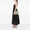 Secondhand Ferragamo Ferragamos Creations Medium Raffia Shopping Tote