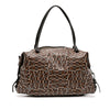 Secondhand Ferragamo Gancini Coated Canvas Tote