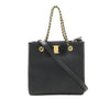 Secondhand Ferragamo Leather Vara Bow Satchel