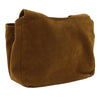 Secondhand Ferragamo Stitched Suede Tassel Crossbody