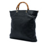 Secondhand Gucci Calfskin Bamboo Shopper Satchel