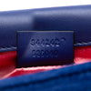 Secondhand Gucci Crystal G Velvet Broadway Crossbody