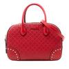 Secondhand Gucci Diamante Bright Leather Satchel