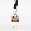 Secondhand Gucci Diamante Canvas Travel Bag
