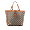 Secondhand Gucci GG Canvas Abbey D Ring Tote