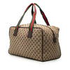 Secondhand Gucci GG Canvas Web Duffle Bag