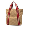 Secondhand Gucci GG Canvas Web Tote