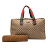 Secondhand Gucci GG Canvas Web Travel Bag