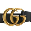 Secondhand Gucci GG Marmont Calfskin Wide Belt