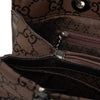 Secondhand Gucci GG Nylon Bamboo Handbag