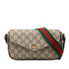 Secondhand Gucci GG Supreme Web Ophidia Pochette Crossbody