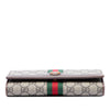 Secondhand Gucci GG Supreme Web Ophidia Wallet on Chain
