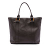 Secondhand Gucci Grained Calfskin Bamboo Shopper Tote