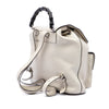 Secondhand Gucci Grained Calfskin Bamboo Tassel Backpack