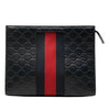 Secondhand Gucci Guccissima Web Clutch