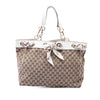 Secondhand Gucci Large GG Canvas Positano Tote