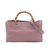 Secondhand Gucci Medium Calfskin Bamboo Shopper Satchel
