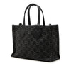 Secondhand Gucci Medium GG Denim Ophidia Tote