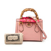 Secondhand Gucci Mini Calfskin Bamboo Diana Satchel