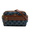Secondhand Gucci Mini GG Denim Ophidia Crossbody