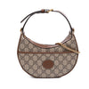 Secondhand Gucci Mini GG Supreme Half Moon Bag