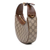 Secondhand Gucci Mini GG Supreme Half Moon Bag
