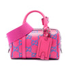 Secondhand Gucci Mini Jumbo GG Perforated Leather Duffle Bag