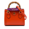 Secondhand Gucci Small Calfskin Bamboo Diana Satchel