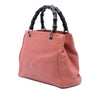Secondhand Gucci Small Calfskin Bamboo Shopper Satchel