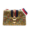 Secondhand Gucci Small Canvas Brocade Web Sylvie Satchel