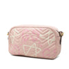 Secondhand Gucci Small GG Marmont Matelasse Calfskin Gucci Ghost Crossbody