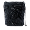 Secondhand Gucci Small GG Marmont Sequined Diagonal Matelasse Calfskin Bucket Bag