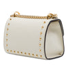 Secondhand Gucci Small Pearl Studded Leather Padlock Crossbody