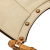 Secondhand Gucci Studded Calfskin Bamboo Hobo