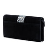 Secondhand Gucci Suede Crystal Embellished Shoulder Bag