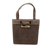Secondhand Gucci Suede Square G Handbag