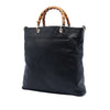 Secondhand Gucci Tall Leather Bamboo Shopper Tote