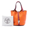 Secondhand Hermès Bicolor Clemence and Swift Picotin Lock 18