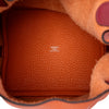 Secondhand Hermès Bicolor Clemence and Swift Picotin Lock 18
