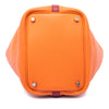 Secondhand Hermès Bicolor Clemence and Swift Picotin Lock 18