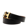 Secondhand Hermès Box Calf and Togo Constance H Reversible Belt