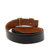 Secondhand Hermès Box Calf and Togo Constance H Reversible Belt