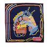 Secondhand Hermès Gavroche Chevaloscope Neon Pointille Silk Scarf 45